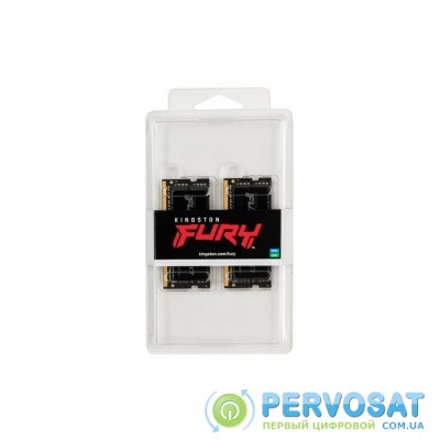 Модуль памяти для ноутбука SoDIMM DDR4 32GB (2x16GB) 2666 MHz FURY Impact HyperX (Kingston Fury) (KF426S16IBK2/32)