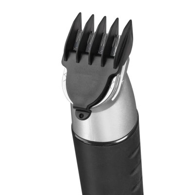 Набір для стрижки Babyliss Lithium Power, для бороди, вусів, голови, носа і тіла, акум., вібраційний мотор, насадок-10, сталь, чорний