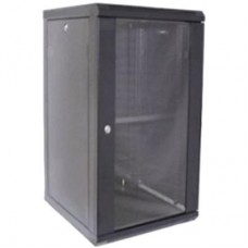 Шафа настінна Hypernet 18U 19" 600x450 (WMNC-18U-FLAT-BLACK) Шафа настінна Hypernet 18U 19" 600x450 (WMNC-18U-FLAT-BLACK)