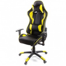 Крісло ігрове Аклас Хорнет PL RL Желтое (06153) Крісло ігрове Аклас Хорнет PL RL Желтое (06153)