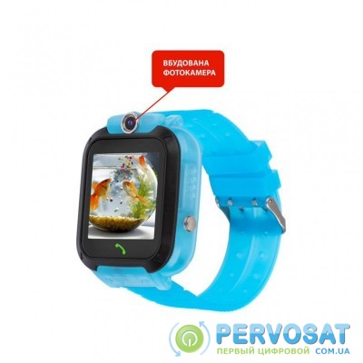 Смарт-часы Amigo GO007 FLEXI GPS Blue
