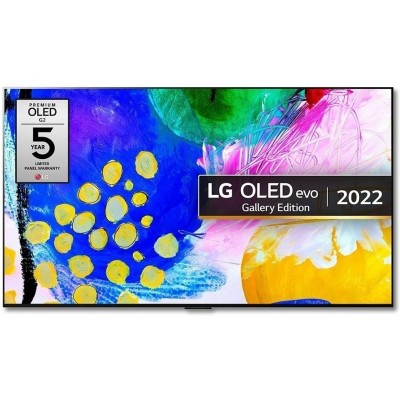 Телевізор 77&quot; LG OLED 4K 100Hz Smart WebOS Dark Satin Silver