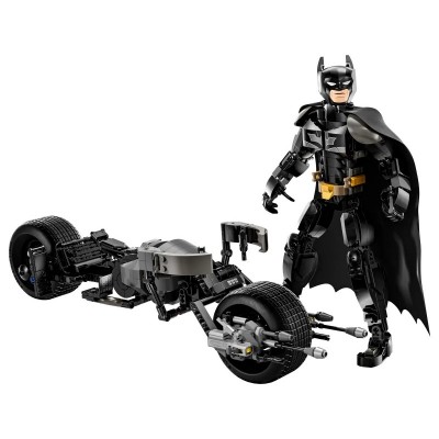 Конструктор LEGO Batman Фігурка Бетмена для складання і бетцикл