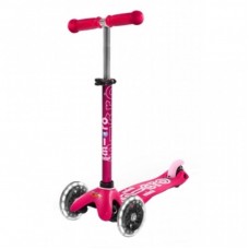 Скутер Micro Mini Deluxe Pink LED (MMD075) Скутер Micro Mini Deluxe Pink LED (MMD075)
