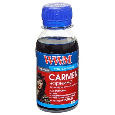 Чернила WWM CANON UNIVERSAL CARMEN 100g Cyan (CU/C-2)