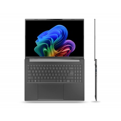 Ноутбук Acer Aspire 16 A16-52M 16" WUXGA+ OLED, Intel U5-226V, 16GB, F1TB, UMA, Lin, сірий Ноутбук Acer Aspire 16 A16-52M 16" WUXGA+ OLED, Intel U5-226V, 16GB, F1TB, UMA, Lin, сірий