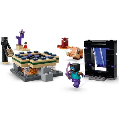 Конструктор LEGO Minecraft Подорож до Нижнього світу та Порталу до Краю