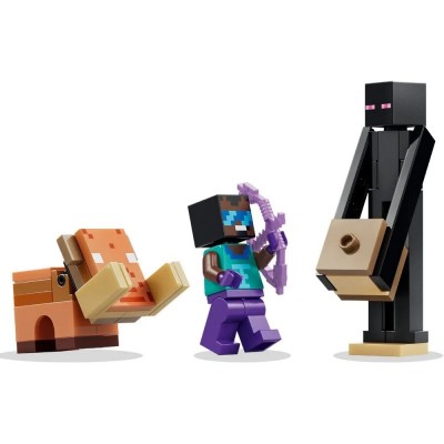 Конструктор LEGO Minecraft Подорож до Нижнього світу та Порталу до Краю