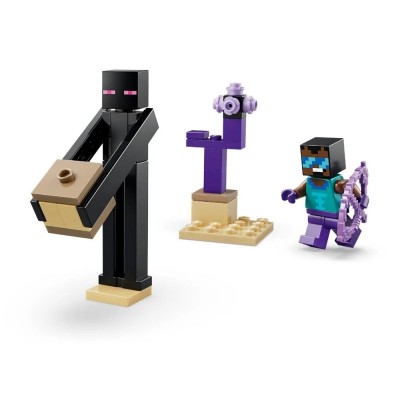 Конструктор LEGO Minecraft Подорож до Нижнього світу та Порталу до Краю