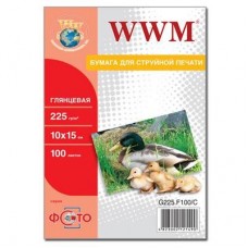 Папір WWM 10x15 (G225.F100) Папір WWM 10x15 (G225.F100)