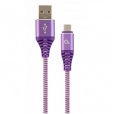 Дата кабель USB 2.0 Micro 5P to AM Cablexpert (CC-USB2B-AMmBM-2M-PW) Дата кабель USB 2.0 Micro 5P to AM Cablexpert (CC-USB2B-AMmBM-2M-PW)