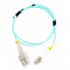 Оптичний патчкорд CMS SC/UPC-LC/UPC MM (OM3) Duplex, 1m (UPC-1SCLC(МM)D(ON)) Оптичний патчкорд CMS SC/UPC-LC/UPC MM (OM3) Duplex, 1m (UPC-1SCLC(МM)D(ON))