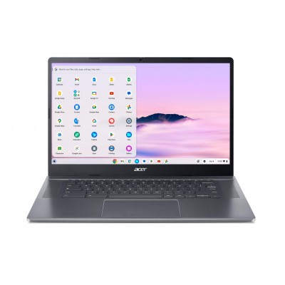 Ноутбук Acer Chromebook Plus CB515-2HT 15&quot; FHD IPS Touch, Intel i5-1335U, 16GB, F512GB, UMA, ChromeOS, сірий