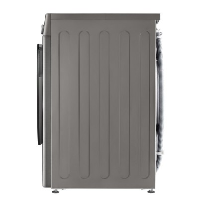 Пральна машина LG фронтальна, 11кг, 1400, A, 57см, дисплей, пара, інвертор, сріблястий
