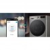 Пральна машина LG фронтальна, 11кг, 1400, A, 57см, дисплей, пара, інвертор, сріблястий