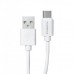 Дата кабель USB 2.0 AM to Type-C 1.0m 3A White Florence (FL-2200-WT)