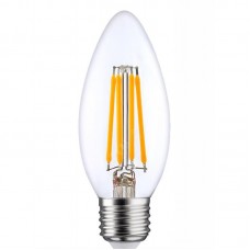 Лампа світлодіодна OSRAM LED B35 5W (660Lm) 4000K E27 філамент Лампа світлодіодна OSRAM LED B35 5W (660Lm) 4000K E27 філамент
