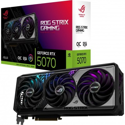 Відеокарта ASUS GeForce RTX 5070 12GB GDDR7 OC ROG-STRIX-RTX5070-O12G-GAMING