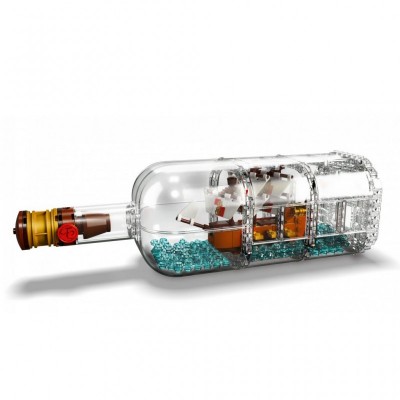 Конструктор LEGO Ideas Корабель у пляшці 962 деталей (92177)