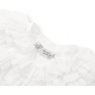 Кофта Breeze з шифоновими рюшами (9270-152G-cream)