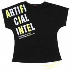 Футболка дитяча Monili "ARTIFICIAL INTEL" (9205-140G-black) Футболка дитяча Monili "ARTIFICIAL INTEL" (9205-140G-black)
