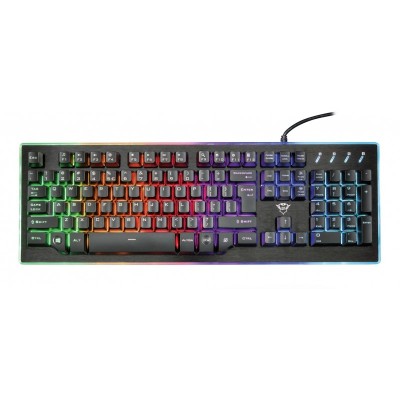 Клавіатура ігрова Trust GXT 860 Thura Semi-mechanical Black