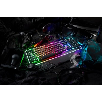 Клавіатура ігрова Trust GXT 860 Thura Semi-mechanical Black