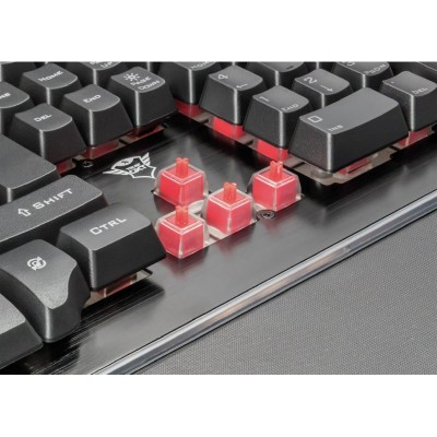Клавіатура ігрова Trust GXT 860 Thura Semi-mechanical Black