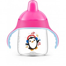 Чашка-непроливайка Avent з твердим носиком рожева 260 мл 12+ 1 шт. SCF753/07