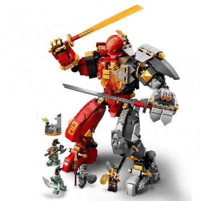Конструктор LEGO Ninjago Кам'яний робот вогню 968 деталей (71720)