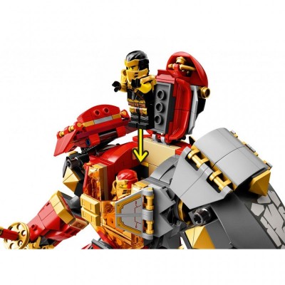 Конструктор LEGO Ninjago Каменный робот огня 968 деталей (71720)