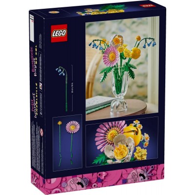 Конструктор LEGO Botanicals Мініатюрний сонячний букет