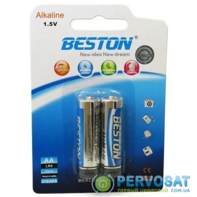 Батарейка BESTON AA 1.5V Alkaline * 2 (AAB1830)