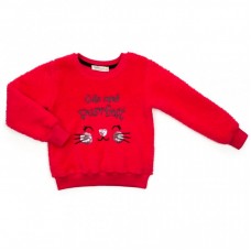 Кофта Smile одяг з котиком (4158-122G-fucsia) Кофта Smile одяг з котиком (4158-122G-fucsia)