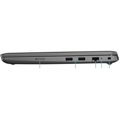 Ноутбук Dell Latitude 3540 15.6" FHD IPS AG, Intel i5-1335U, 16GB, F512GB, UMA, Win11P, чорний