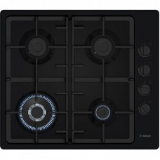 Варильна поверхня Bosch газова, 60см, чавун, WOK,чорний Варильна поверхня Bosch газова, 60см, чавун, WOK,чорний