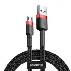 Дата кабель USB 2.0 AM to Micro 5P 1.0m Cafule 2.4A red+black Baseus (CAMKLF-B91) Дата кабель USB 2.0 AM to Micro 5P 1.0m Cafule 2.4A red+black Baseus (CAMKLF-B91)