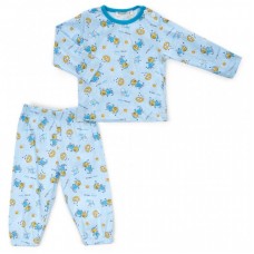 Піжама Breeze з ведмедиком (8382-86B-blue) Піжама Breeze з ведмедиком (8382-86B-blue)