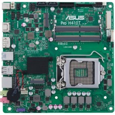 Материнcька плата ASUS PRO_H410T/CSM s1200 H410 2xDDR4 SO-DIMM M.2 HDMI-DP-LVDS Thin mITX