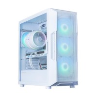 Корпус Zalman I3 Neo ARGB V2 без БЖ, 2xUSB3.0, 1x Type C, 4x120мм, ARGB, VGA 355мм, LCS ready, TG Side Panel, ATX, білий