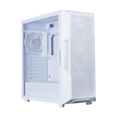 Корпус Zalman I3 Neo ARGB V2 без БЖ, 2xUSB3.0, 1x Type C, 4x120мм, ARGB, VGA 355мм, LCS ready, TG Side Panel, ATX, білий