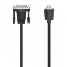 Кабель мультимедійний DVI to HDMI 1.5m Ultra HD 4K Black HAMA (00200715) Кабель мультимедійний DVI to HDMI 1.5m Ultra HD 4K Black HAMA (00200715)