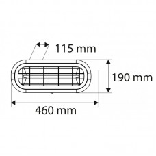 Обігрівач інфрачервоний Neo Tools, 2000Вт, 24м кв, 11.5х46х19см, IP65 Обігрівач інфрачервоний Neo Tools, 2000Вт, 24м кв, 11.5х46х19см, IP65