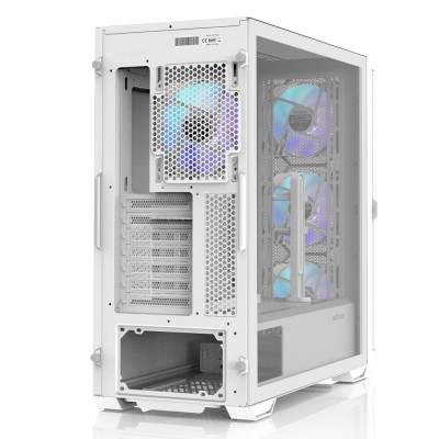 Корпус Zalman Z10 Duo без БЖ, 2xUSB3.0, 1xUSB Type-C, 3x140мм ARGB, 1x120мм ARGB, VGA 395мм, LCS ready, TG Side Panel, EATX,  білий