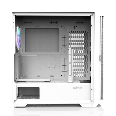 Корпус Zalman Z10 Duo без БЖ, 2xUSB3.0, 1xUSB Type-C, 3x140мм ARGB, 1x120мм ARGB, VGA 395мм, LCS ready, TG Side Panel, EATX,  білий