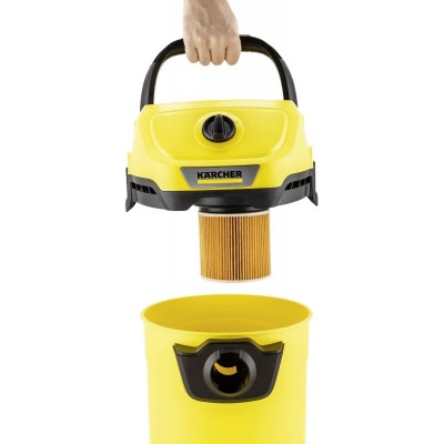 Пилосос професійний Karcher WD 3 V-17/4/20 1000Вт контейнер 17л 4.53кг