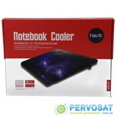 Подставка для ноутбука Havit HV-F2035 USB black (23352)