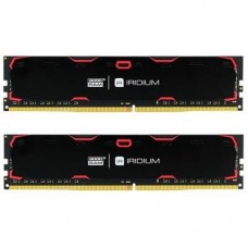 Модуль пам'яті для комп'ютера DDR4 16GB (2x8GB) 2400 MHz Iridium Black GOODRAM (IR-2400D464L15S/16GDC) Модуль пам'яті для комп'ютера DDR4 16GB (2x8GB) 2400 MHz Iridium Black GOODRAM (IR-2400D464L15S/16GDC)