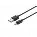 Дата кабель USB 2.0 AM to Micro 5P 1.0m 1 A Kit (KITS-W-001)