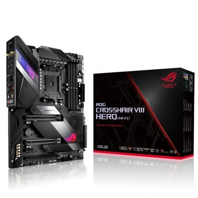 Материнcька плата ASUS ROG CROSSHAIR VIII HERO WI-FI sAM4 X570 4xDDR4 M.2 WiFi BT ATX